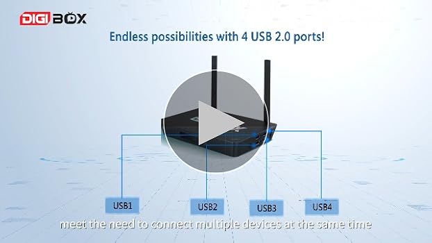 BFTECH DIGIBOX D3 Plus Super Android 12.0 4GB+64GB Supports